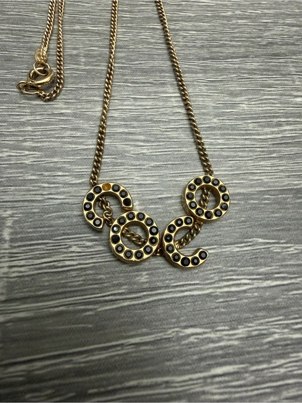 J518 Coco Chanel Necklace w/ COA